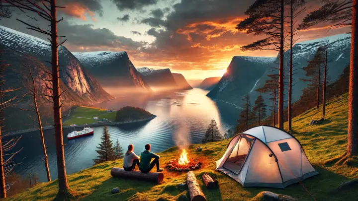 Camping in Norwegen